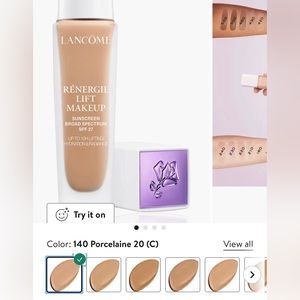 BN Rénergie Liquid Anti-Aging Foundation Broad Spectrum SPF 27 140 Porcelaine